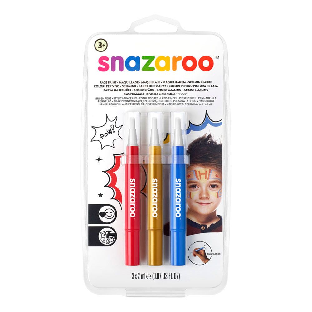 Snazaroo Ansiktsmalingssett Brushpen Adventure