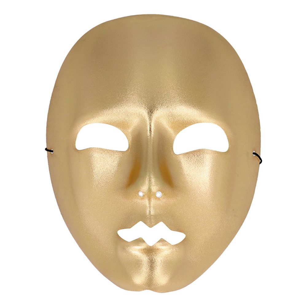 Maske Mimer Guld