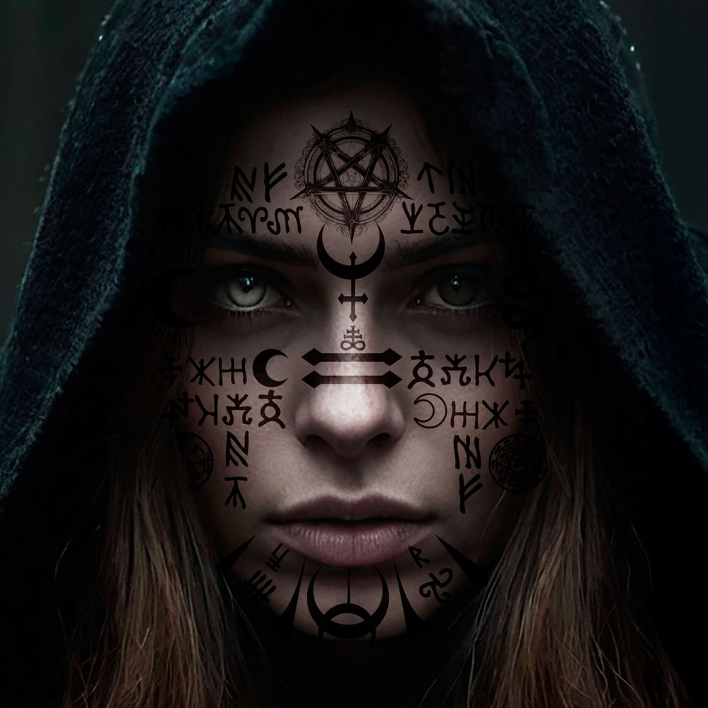 Satanisk Ansigtstatovering