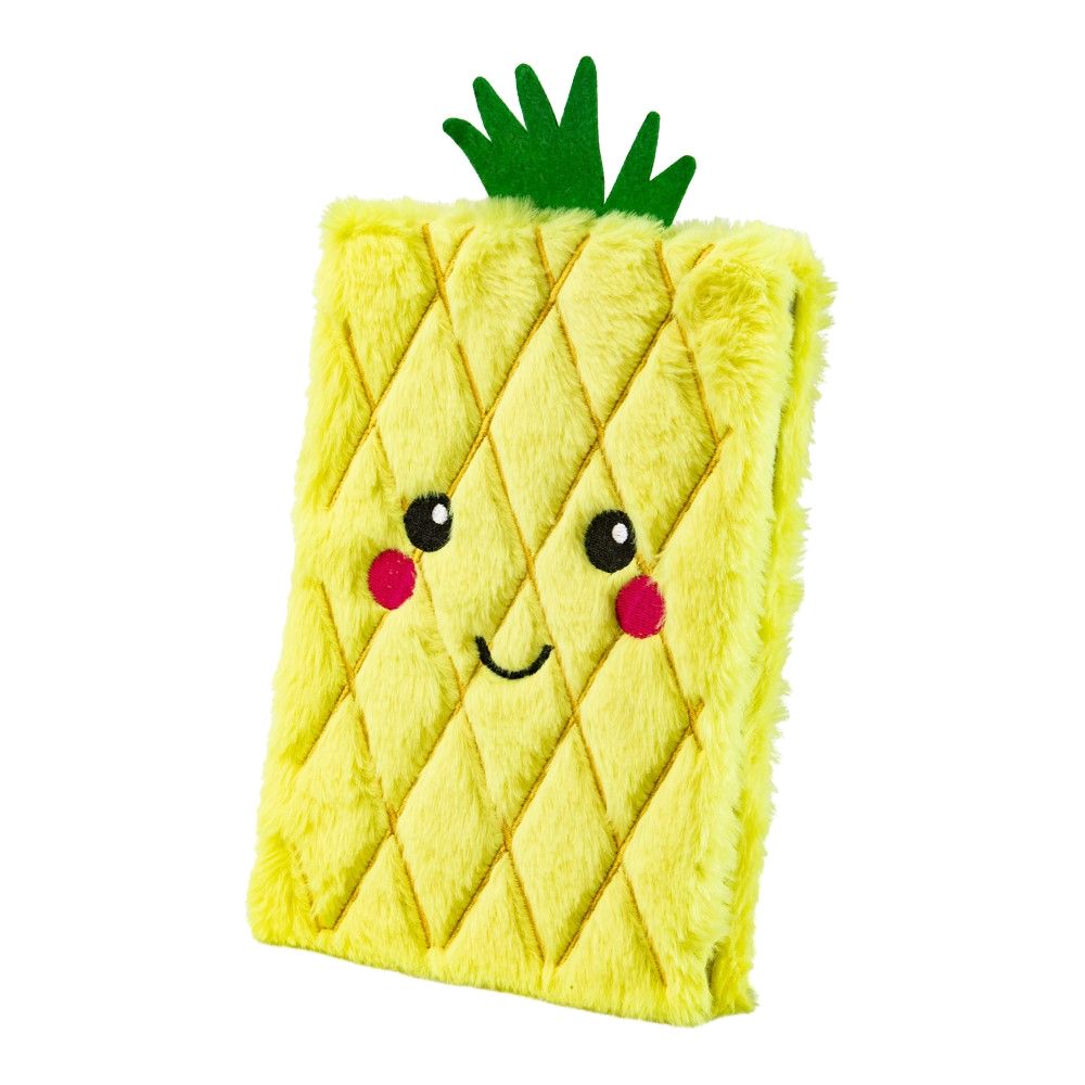 Notesbog Plys Ananas