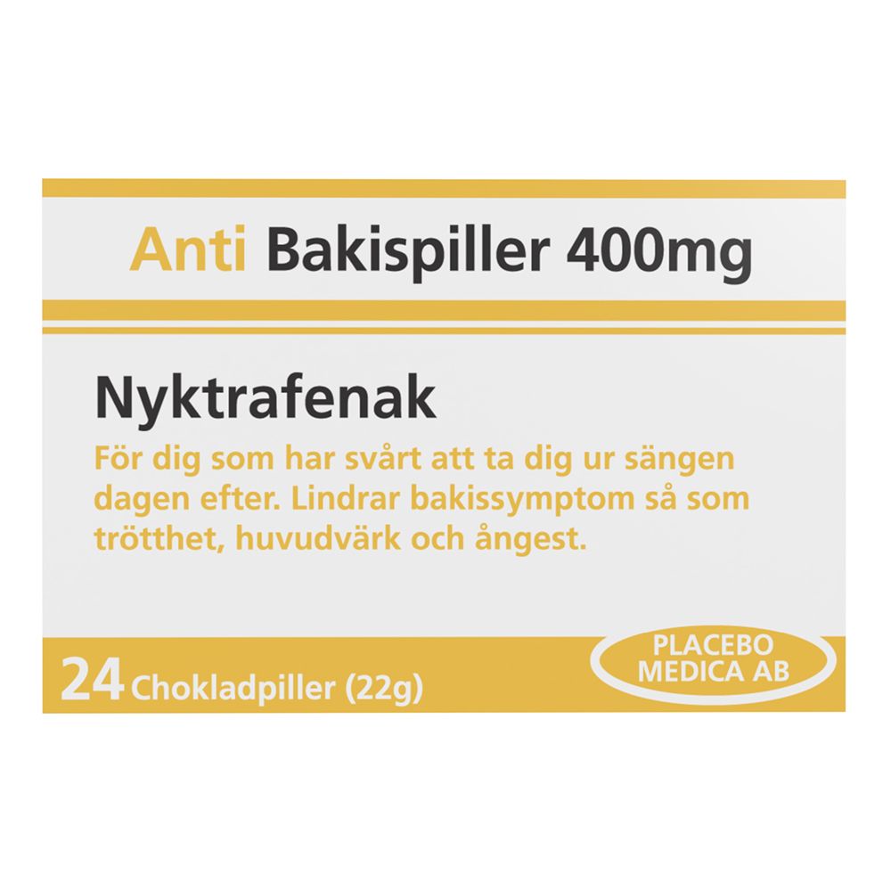 Anti Bakispiller Choklad