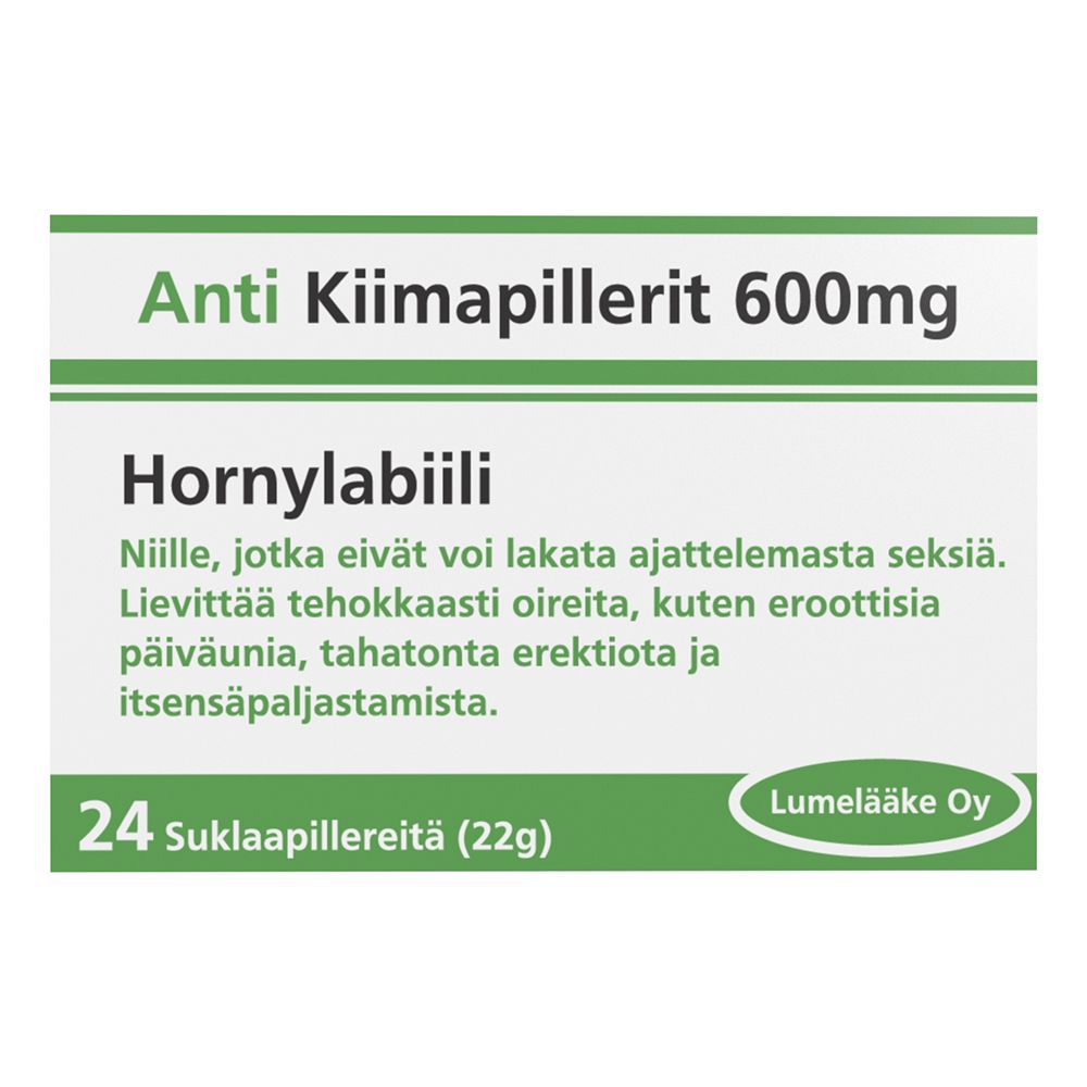Anti Kiimapillerit Suklaa