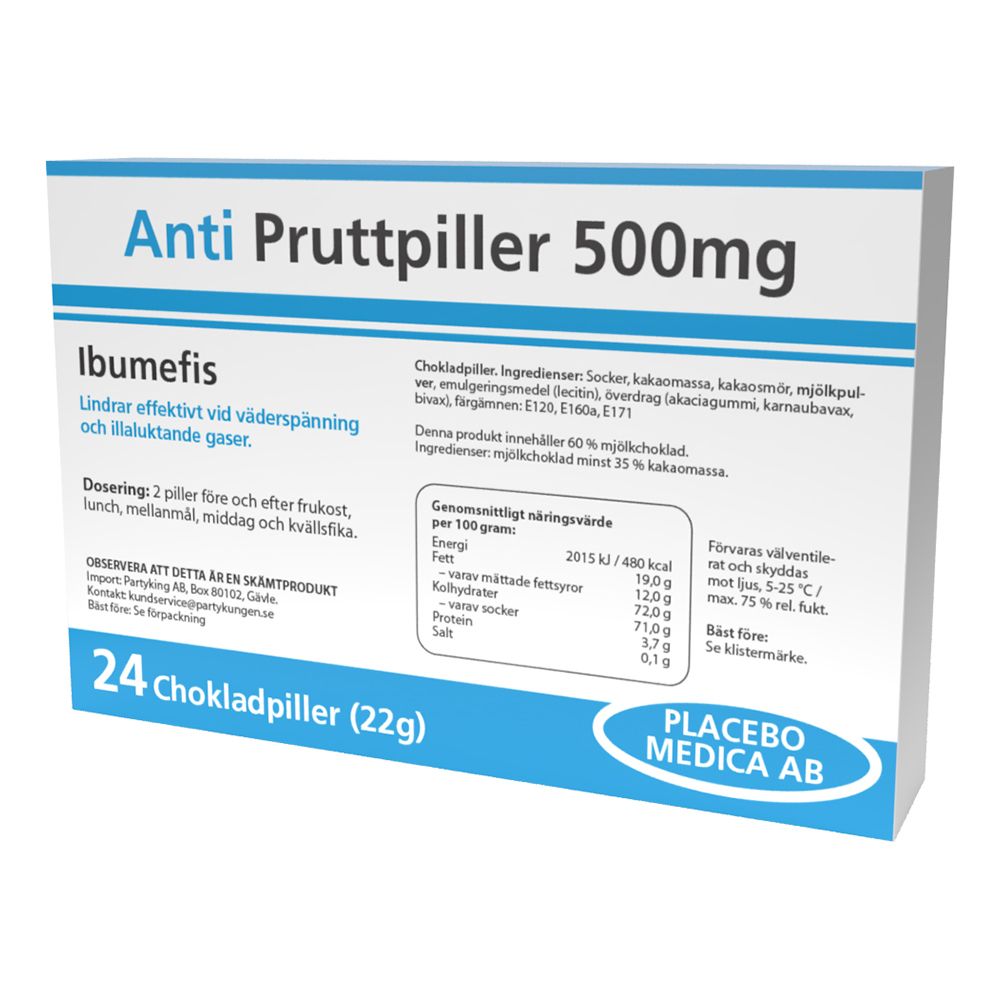 Anti Pruttpiller Choklad