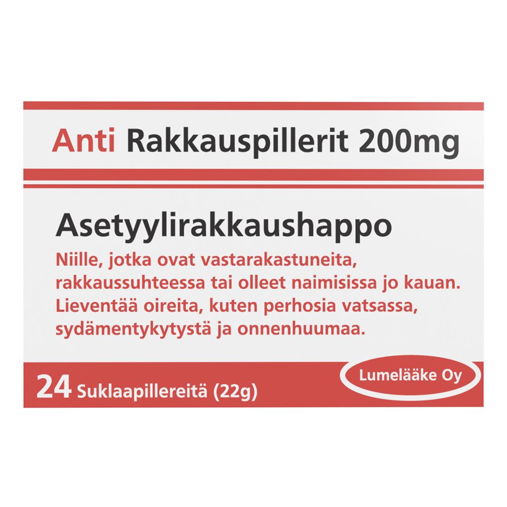 Anti Rakkauspillerit Suklaa