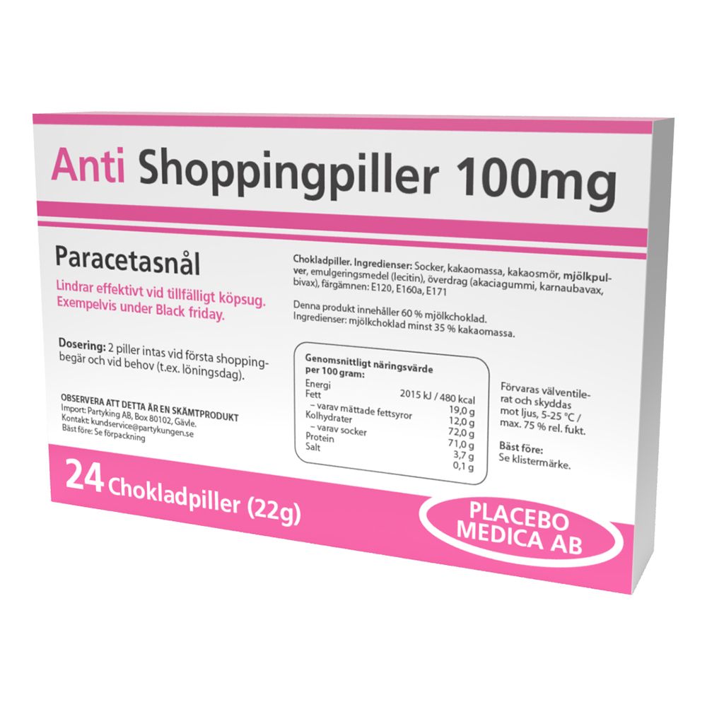 Anti Shoppingpiller Choklad