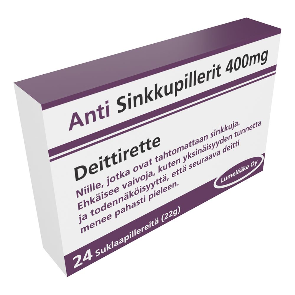 Anti Sinkkupillerit Suklaa