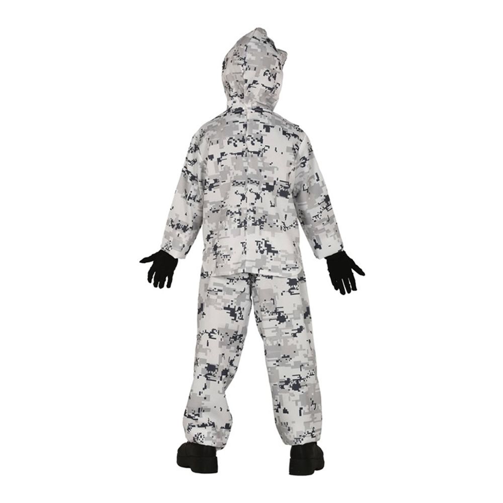 Arktisk Militär Barn Maskeraddräkt