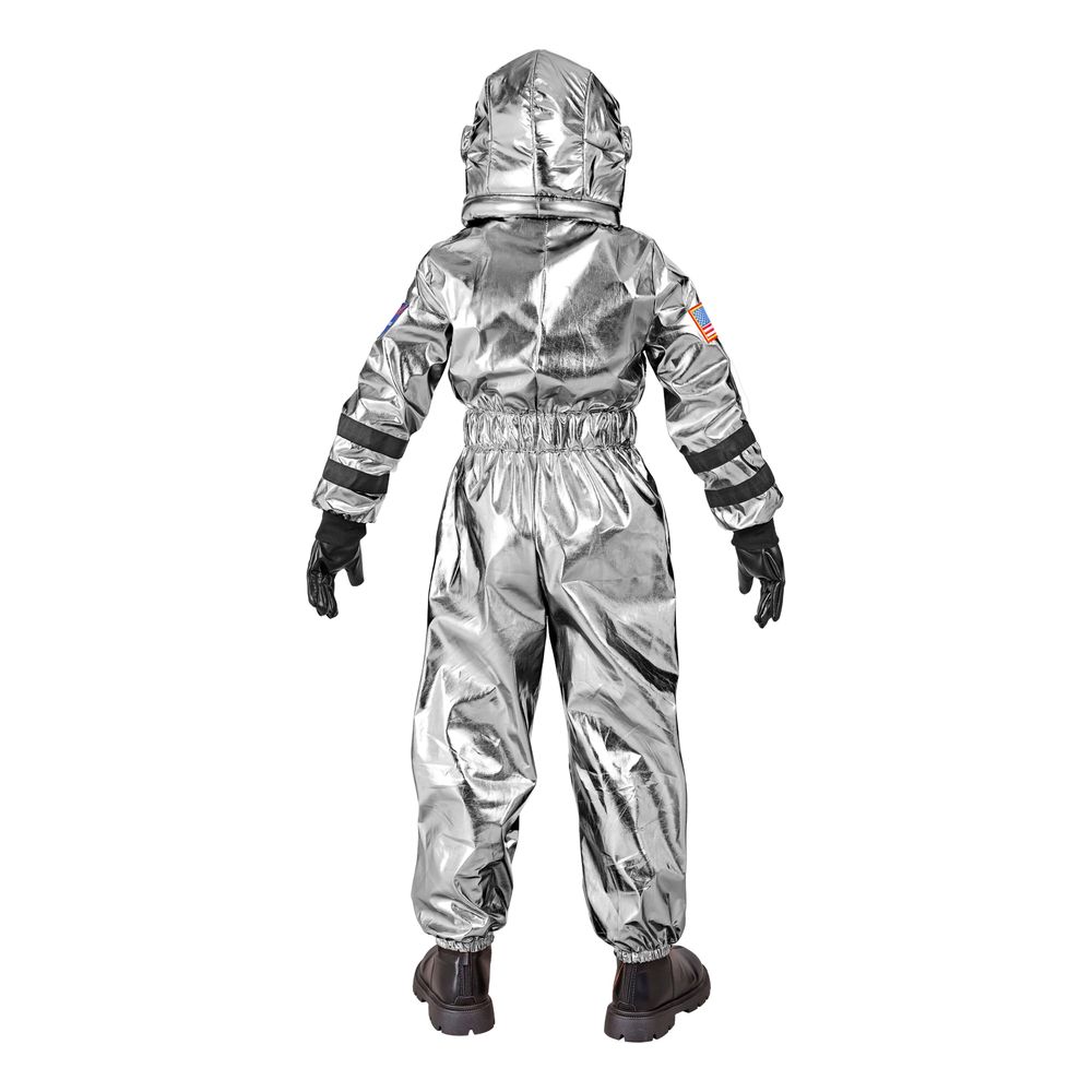 Astronaut Silver Metallic Barn Kostyme