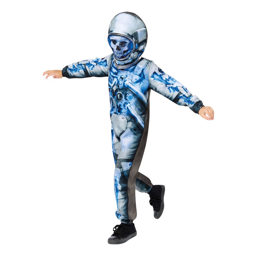 Astronaut Skelet Børnekostume