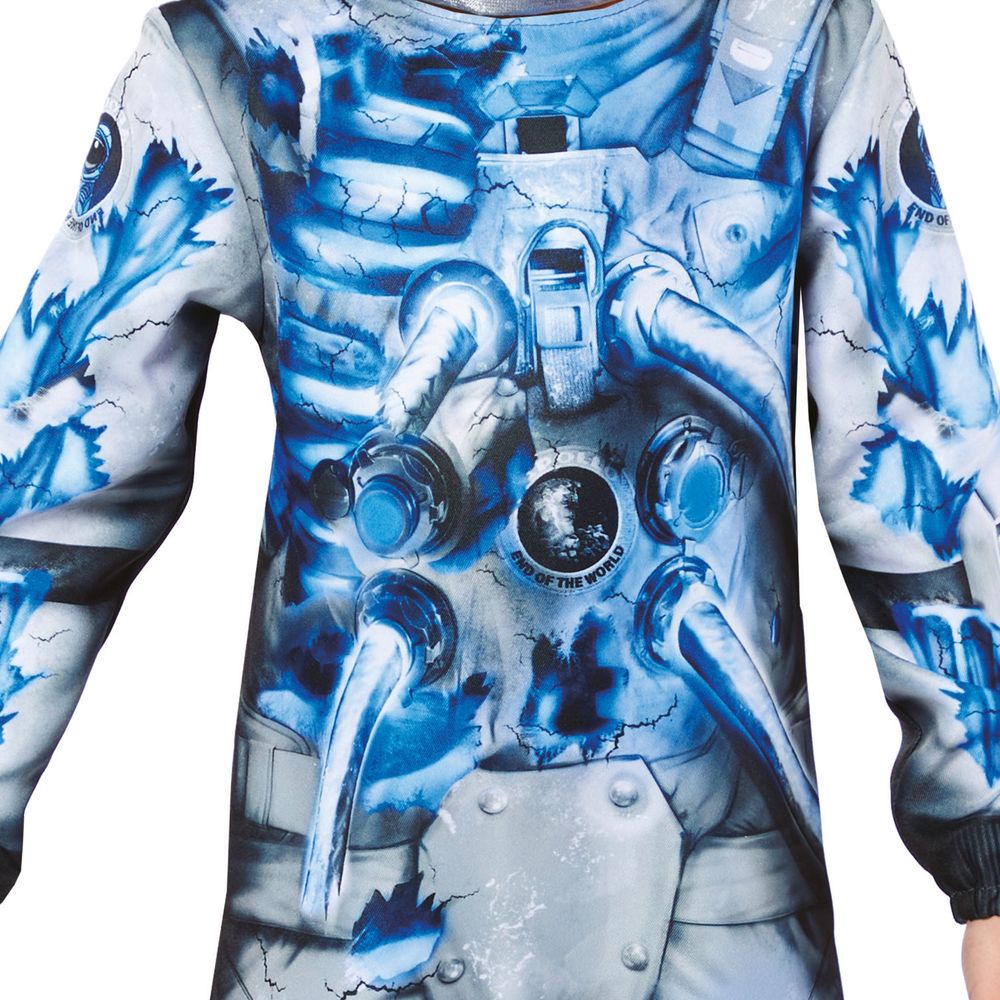 Astronaut Skelet Børnekostume