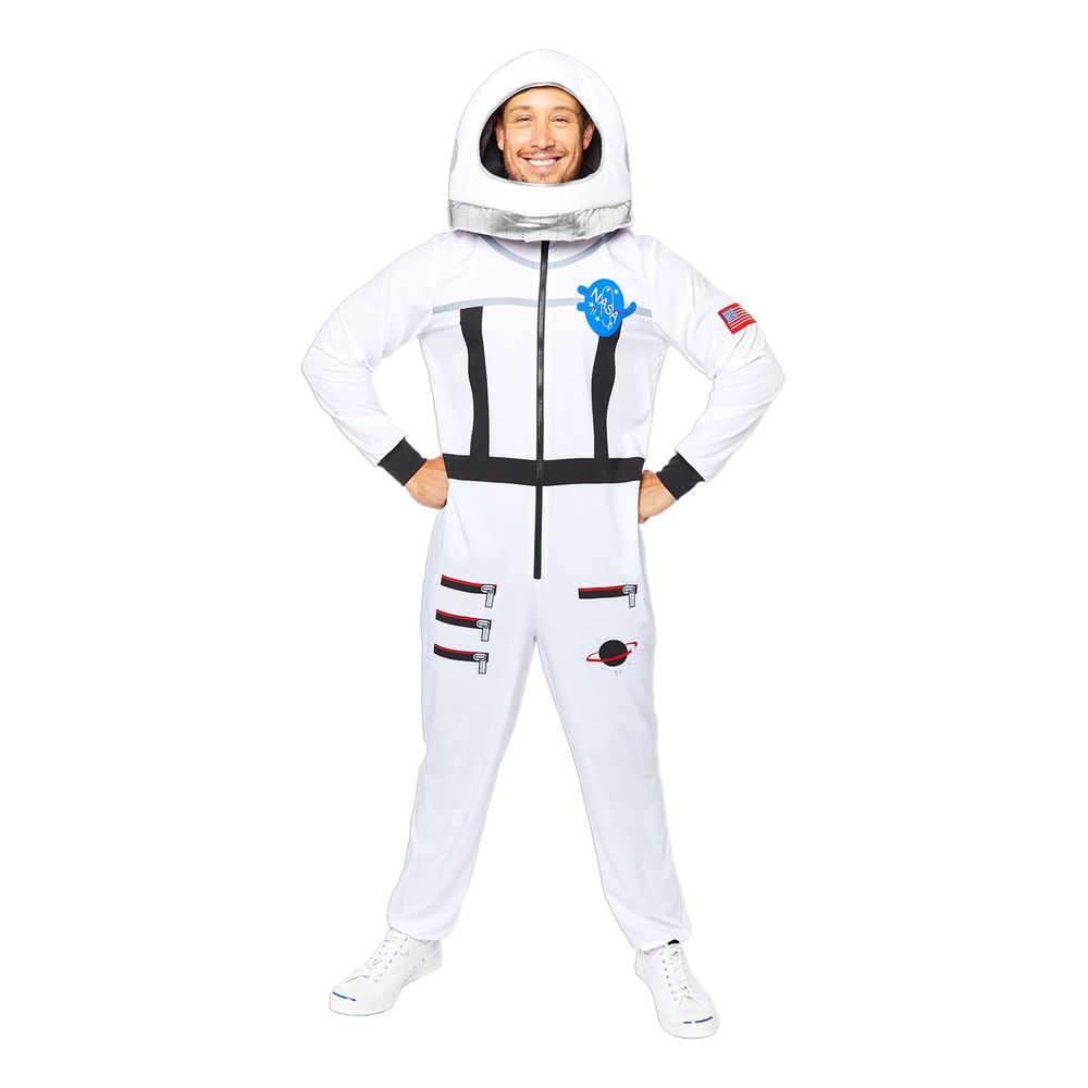 Astronaut Hvit Kostyme