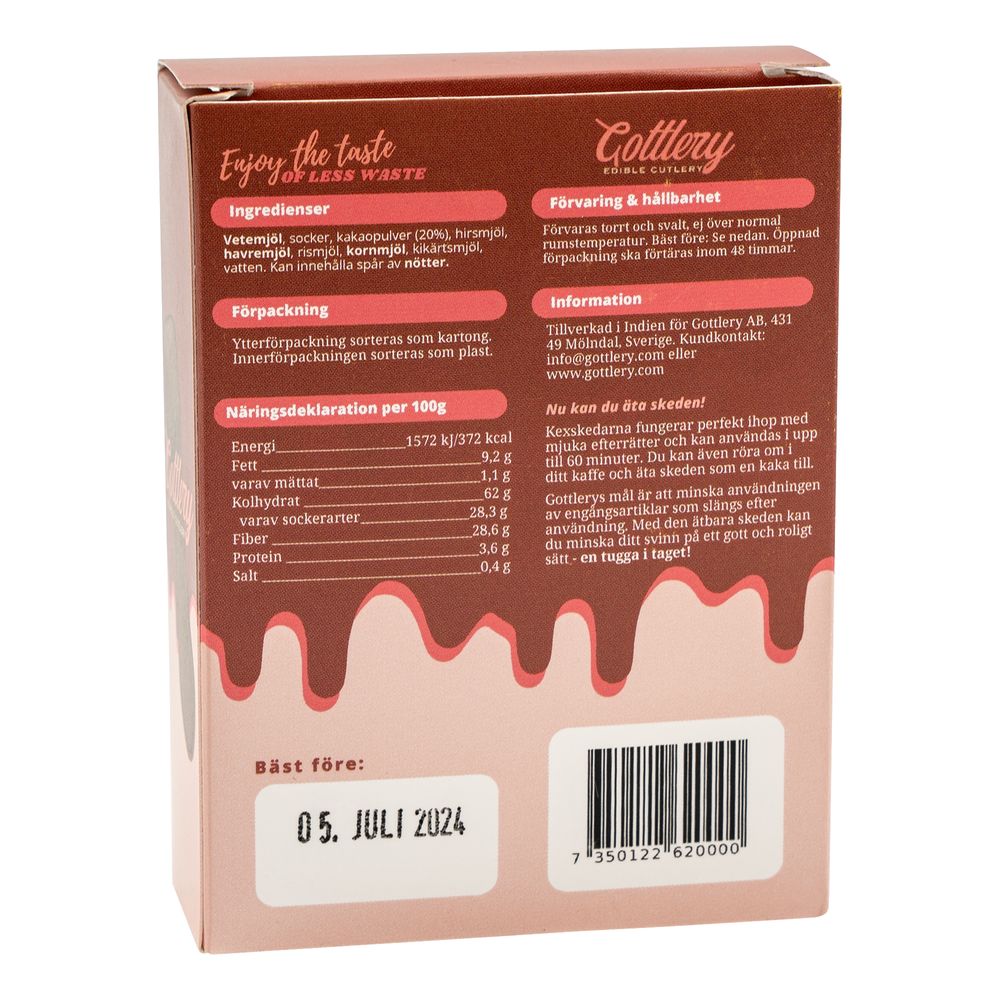 Ätbara Chokladskedar