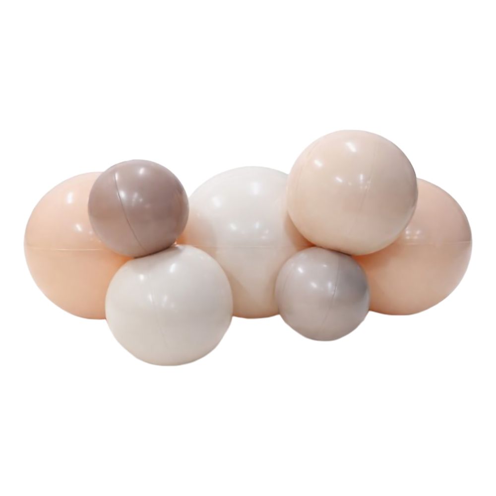 Uudelleenkäytettävä Ilmapalloviirinauha Beige Mix