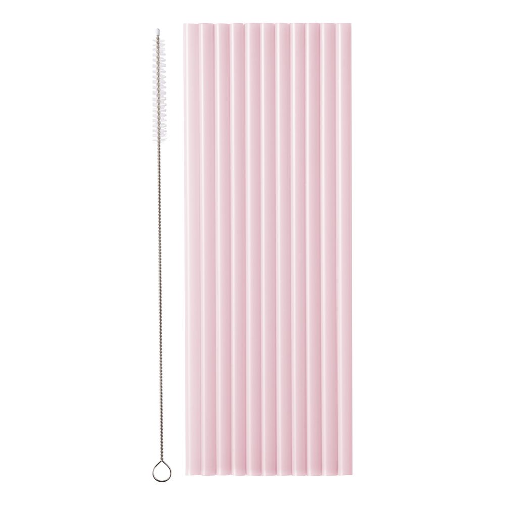 Återanvändbara Sugrör Rosa