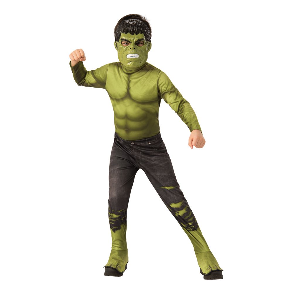 Avengers 4 Hulken Barn Maskeraddräkt