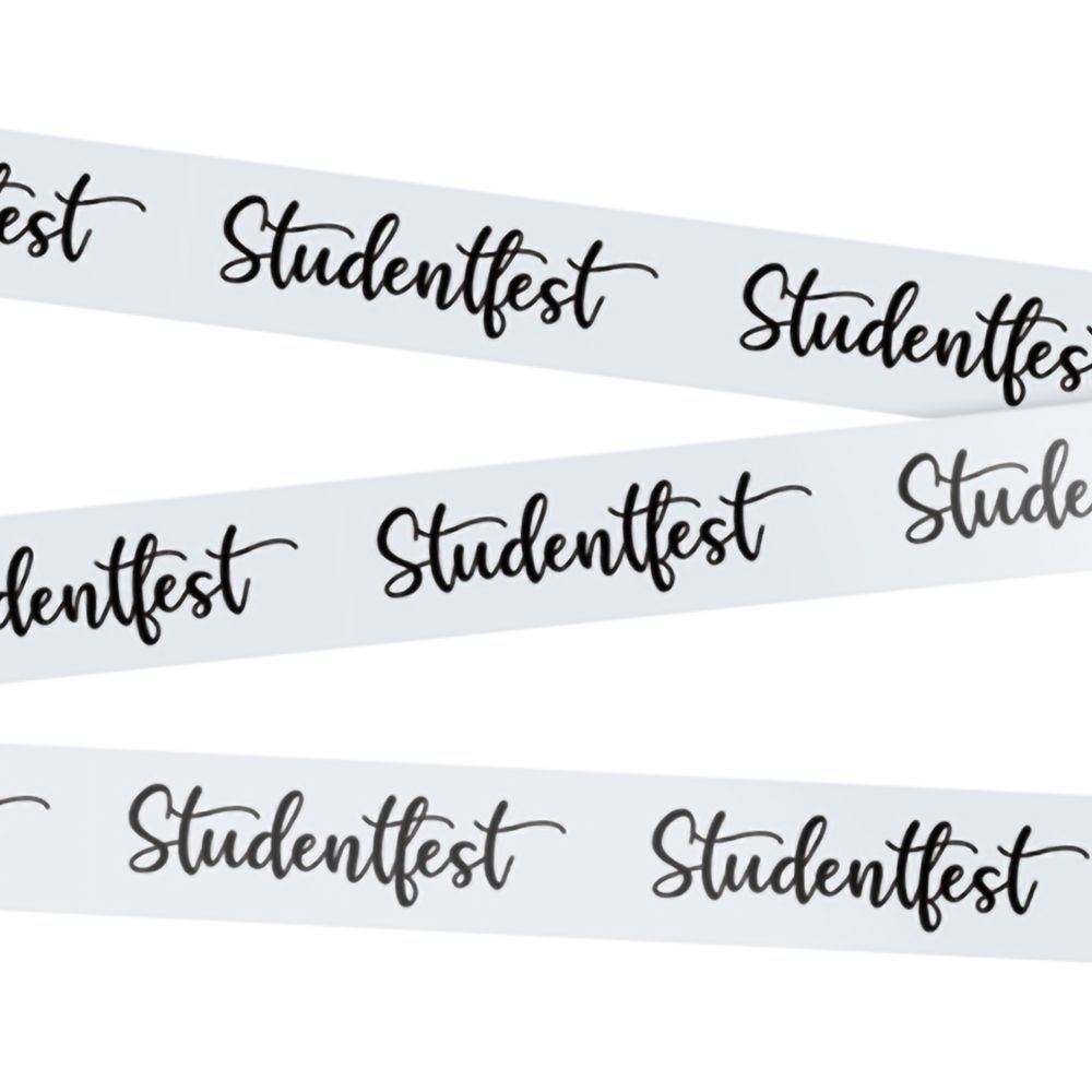 Afspærringsbånd Studentfest