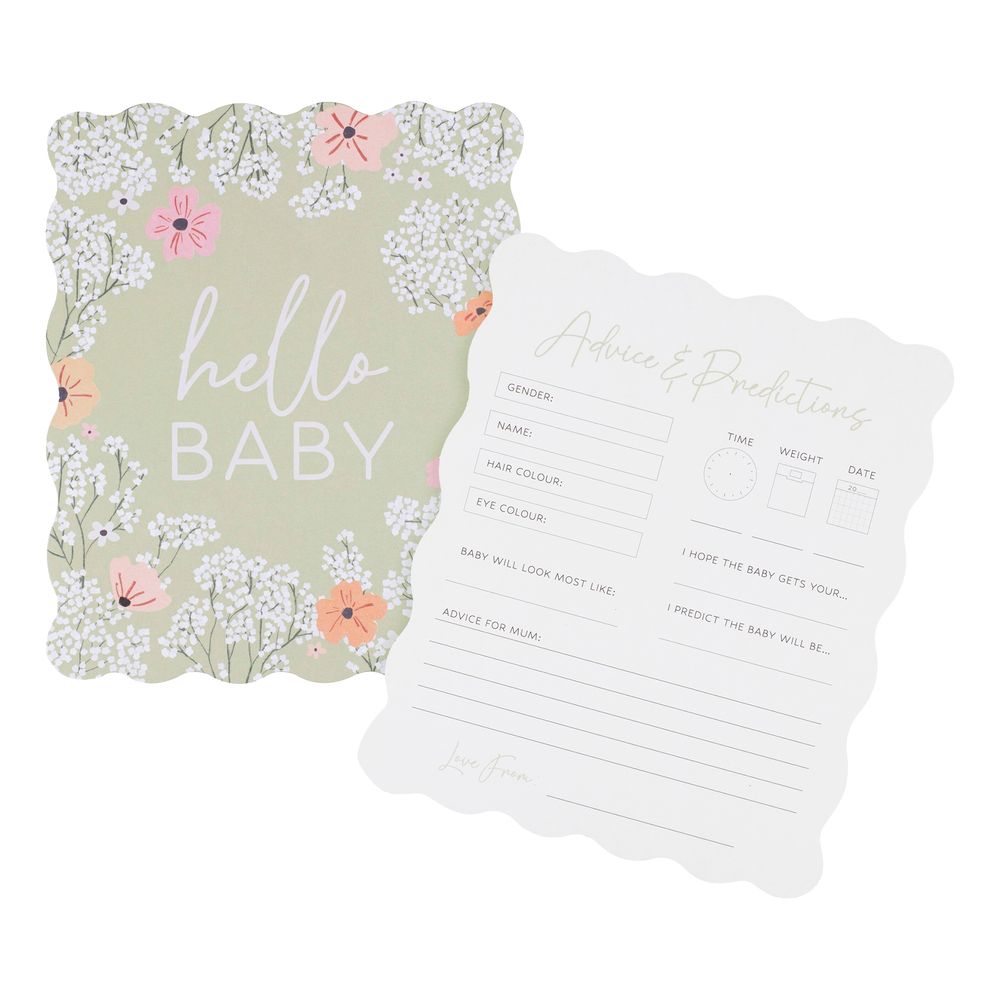 Baby Shower Kort Advice & Predictions