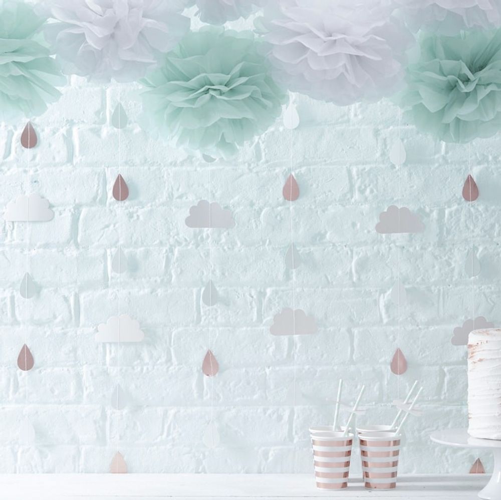 Baby Shower Sky Hengende Dekorasjon