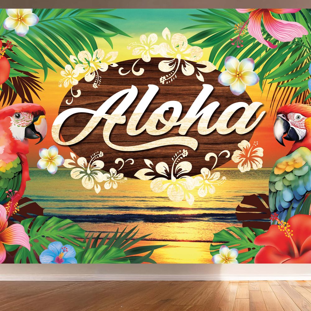 Backdrop Aloha