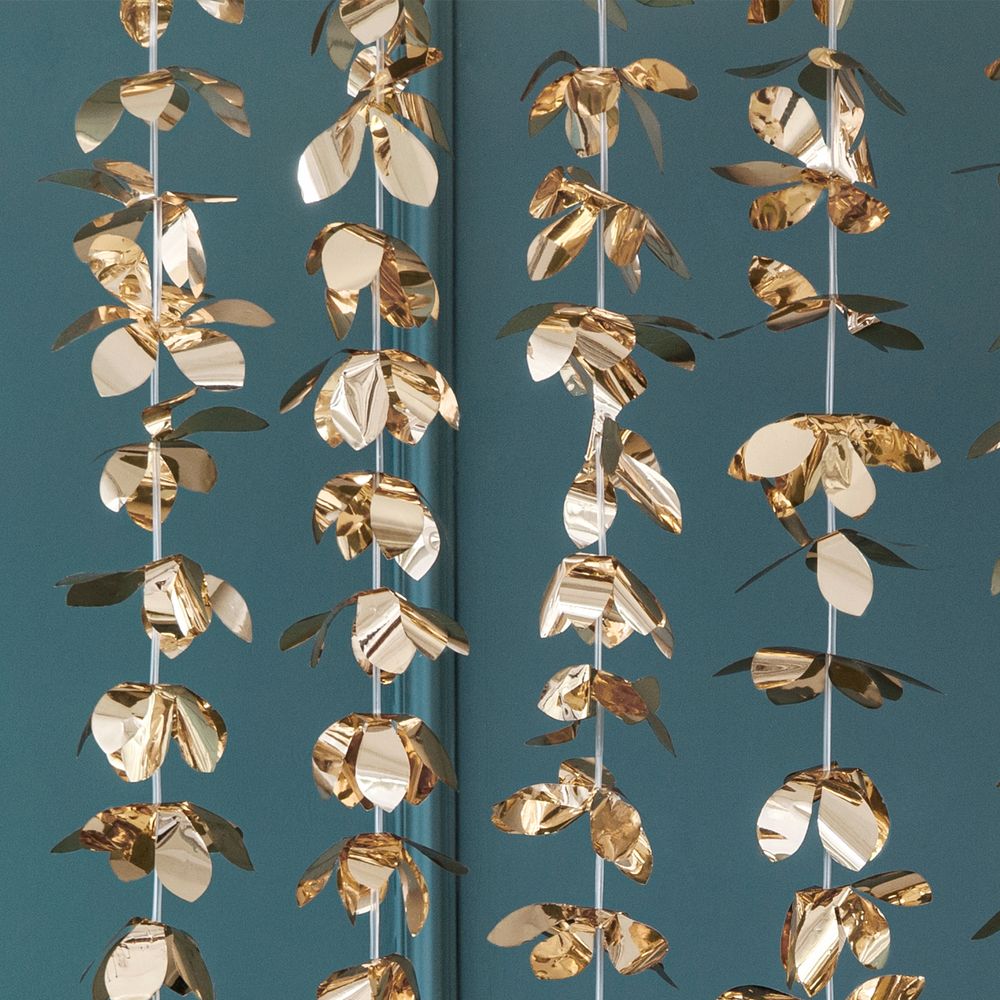 Backdrop Blomster Gull