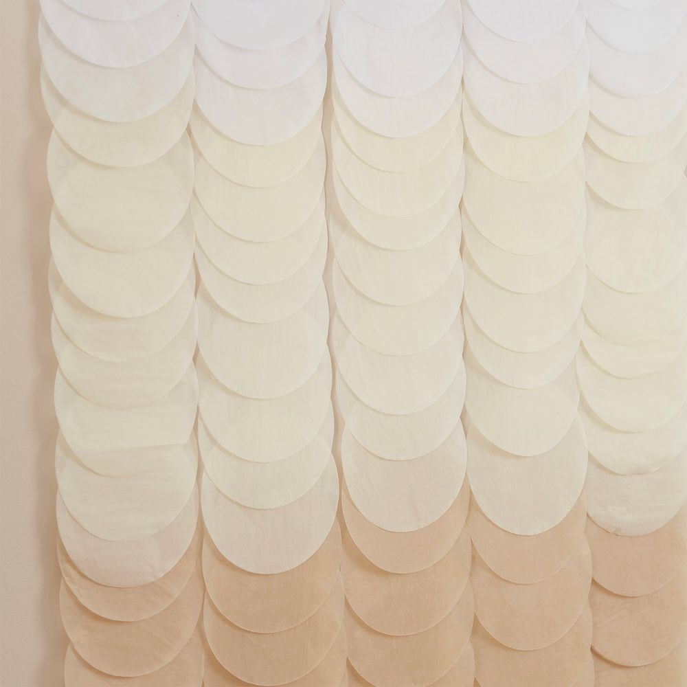 Backdrop Cirkler Beige Mix