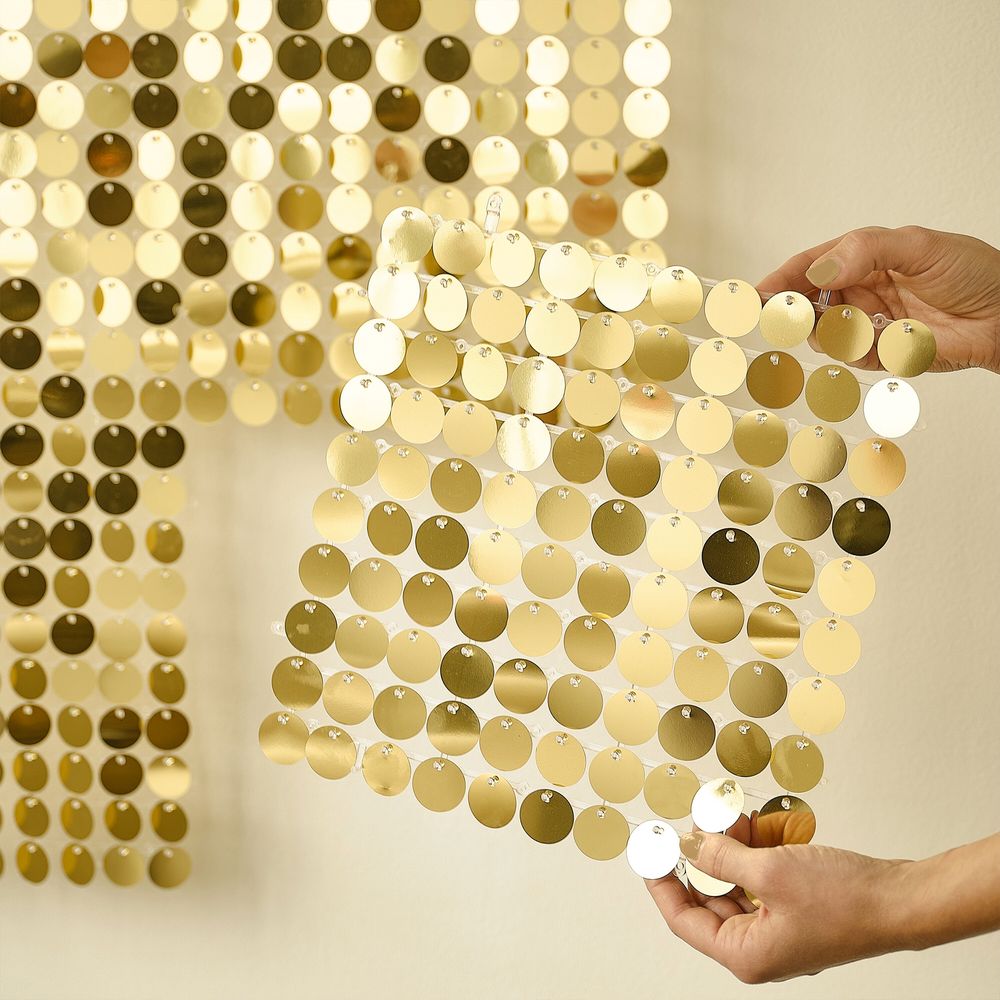 Backdrop Guldpaljetter