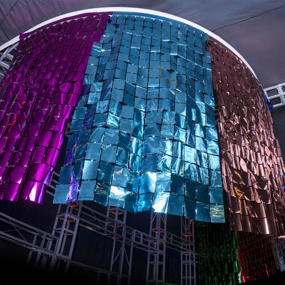 Backdrop Plattor Metallic