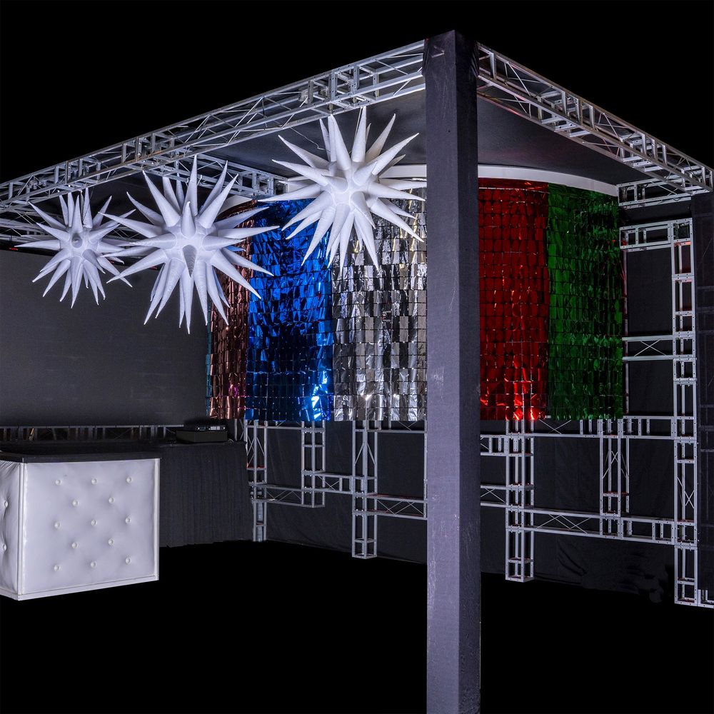 Backdrop Plattor Metallic