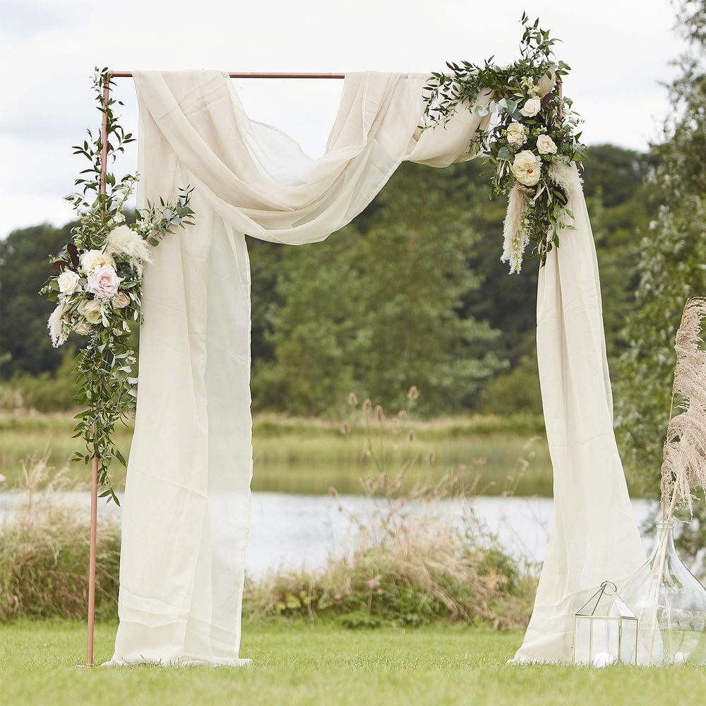 Backdrop Tyg Elfenben