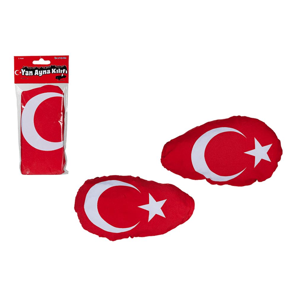 Bakspeilflagg Tyrkia
