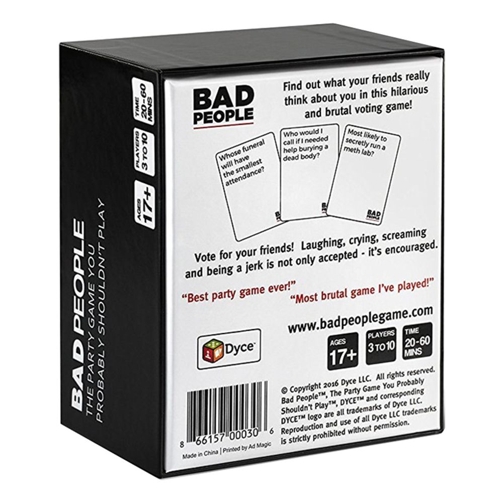 Bad People Festspel