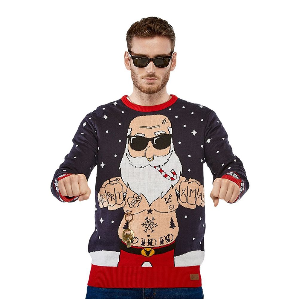 Bad Santa LED Julegenser