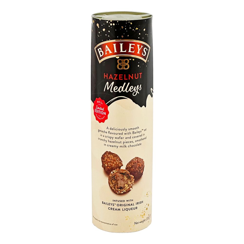 Baileys Hasselnötstryfflar i Tub