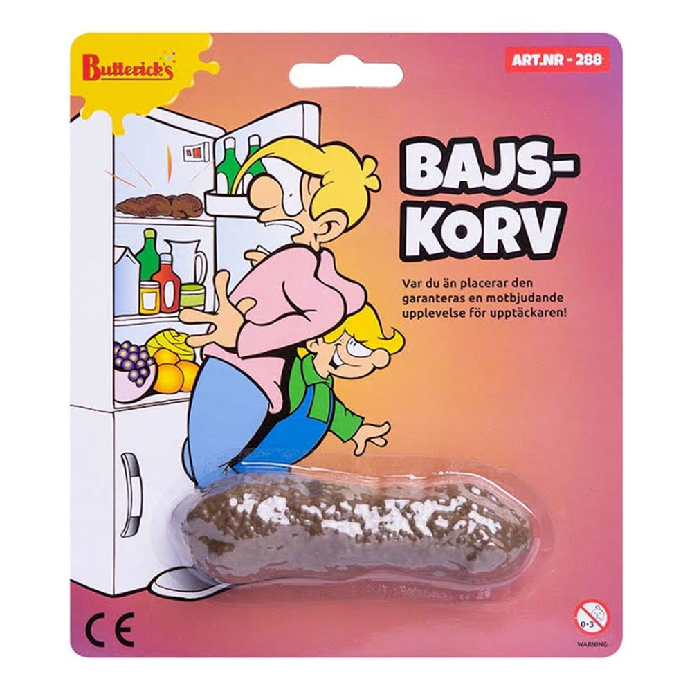 Butterick's Kakkapökäle Pilailutarvike