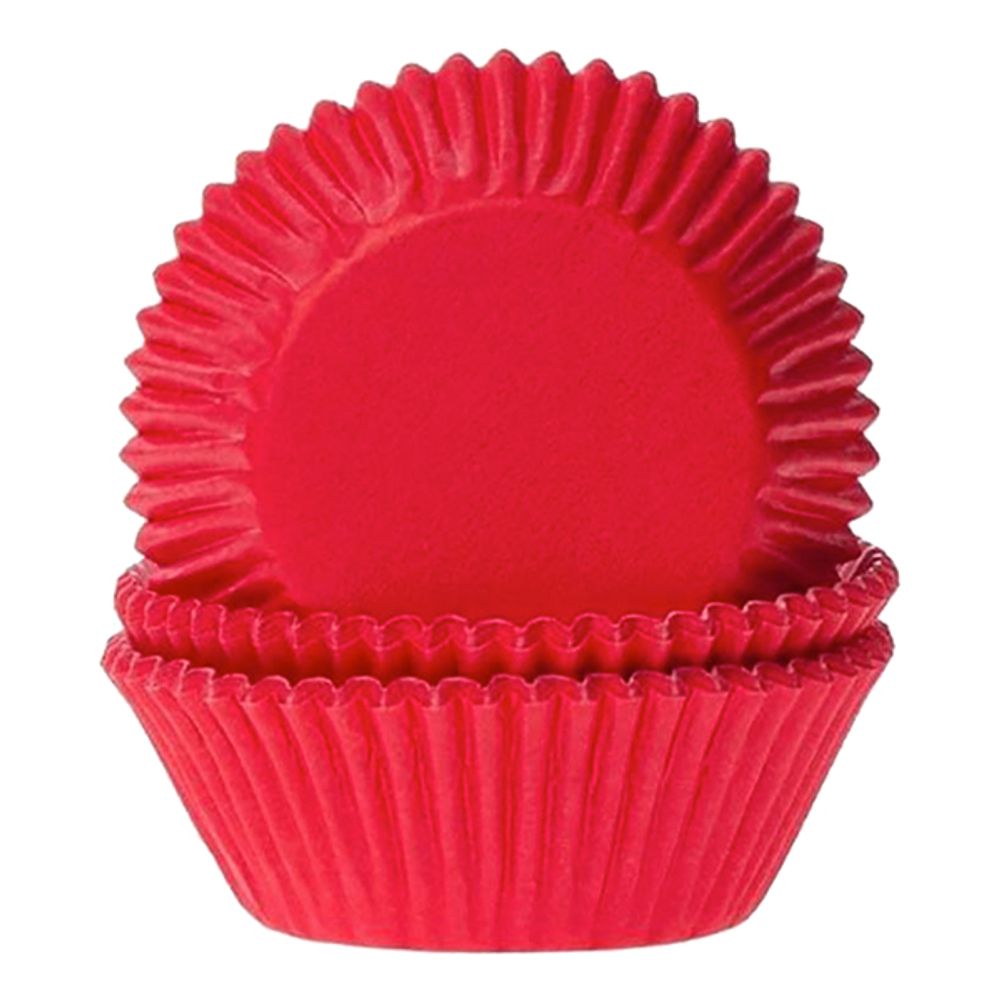 Muffinssivuoat Punainen