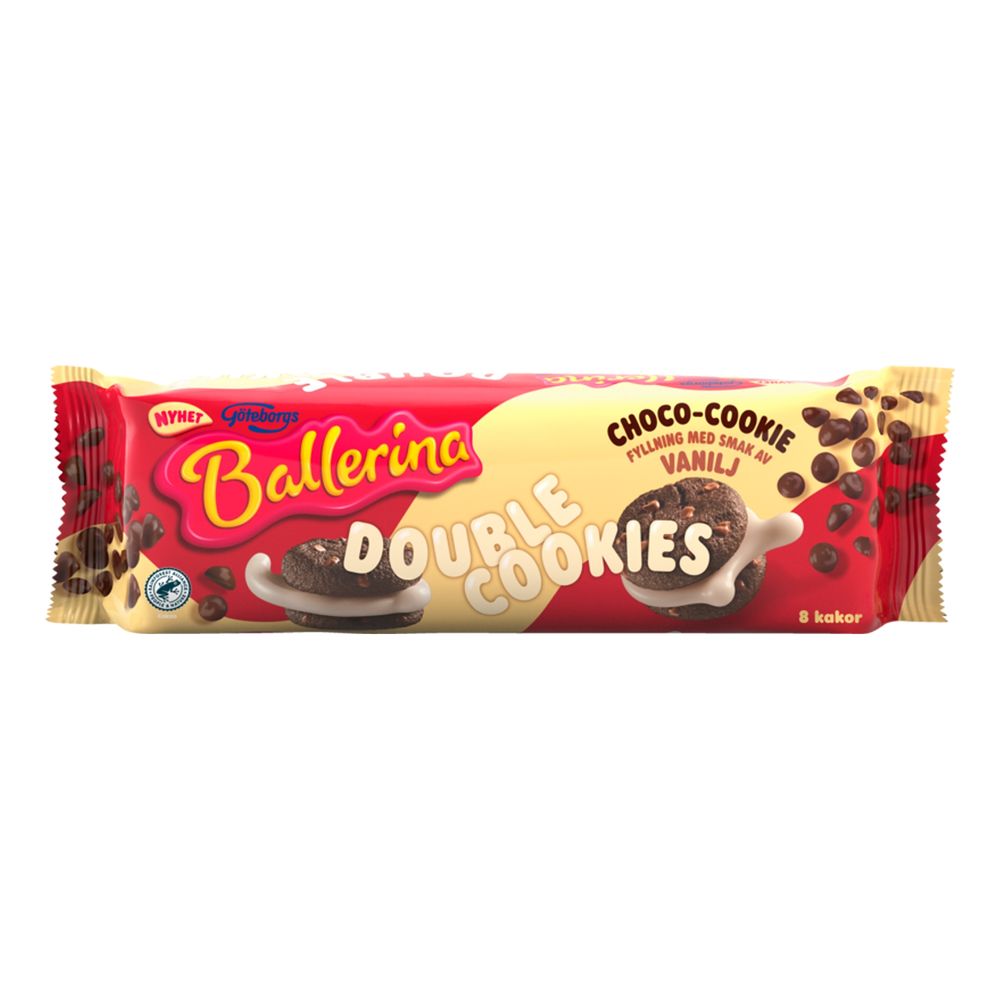 Ballerina Double Cookies Vanilj