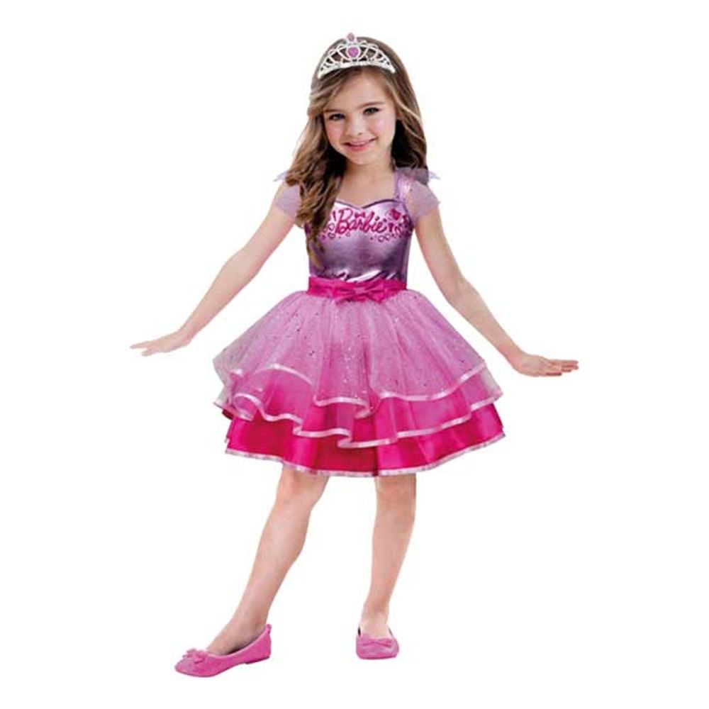 Ballerina Rosa Barn Maskeraddräkt