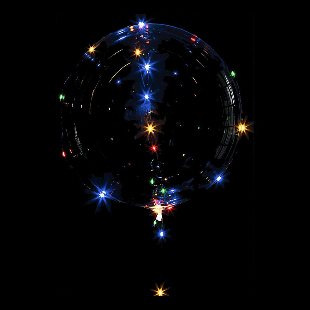 Ballong med LED-Snor