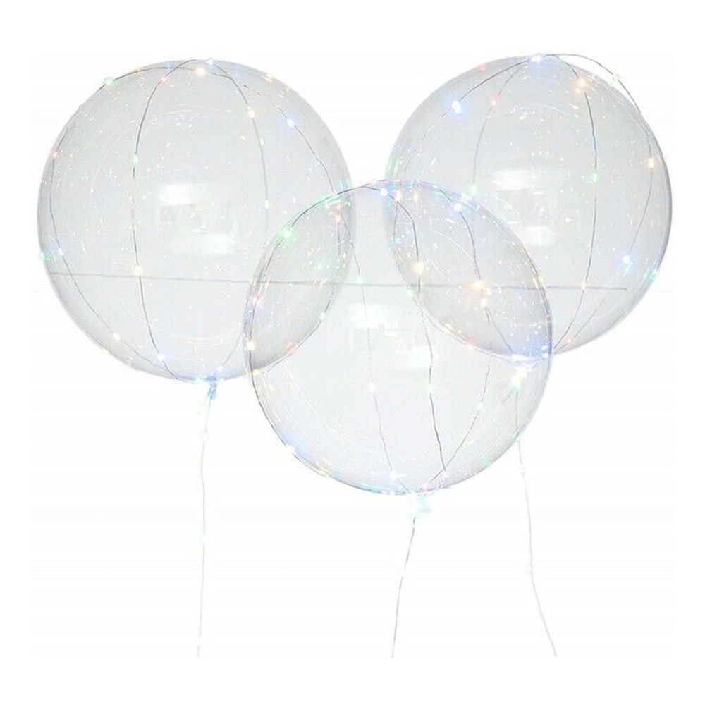 Ballong med LED-Snor