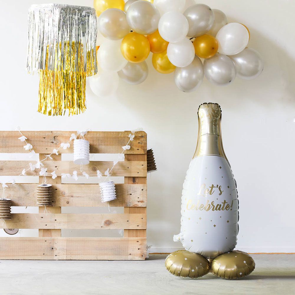 Ballonbue Guld/Sølv