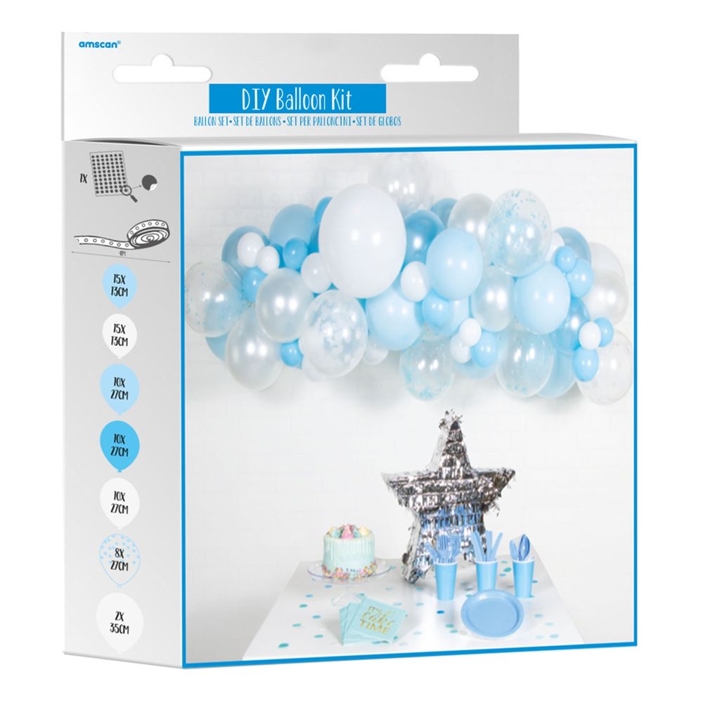 Ballonbue Lyseblå