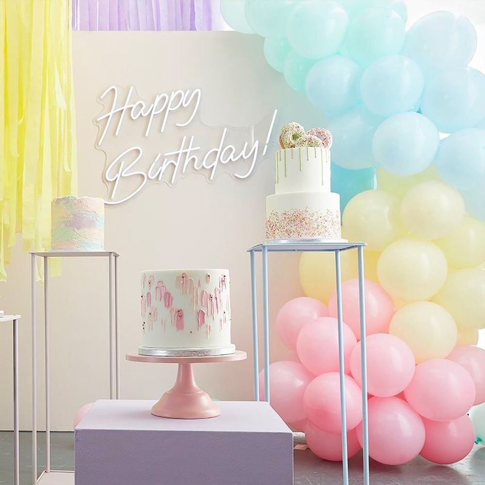 Ballonbue Pastel Mix Sæt