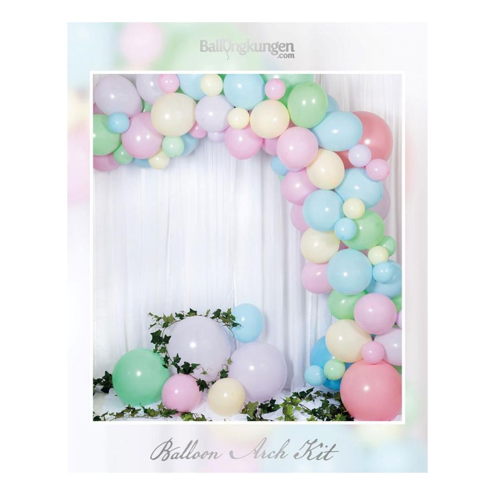 Ballongbåge Pastell
