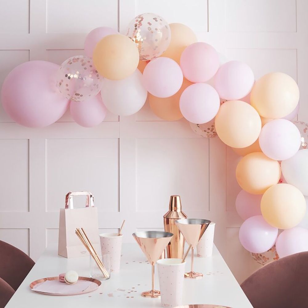 Ballonbue Fersken/Lyserød Mat