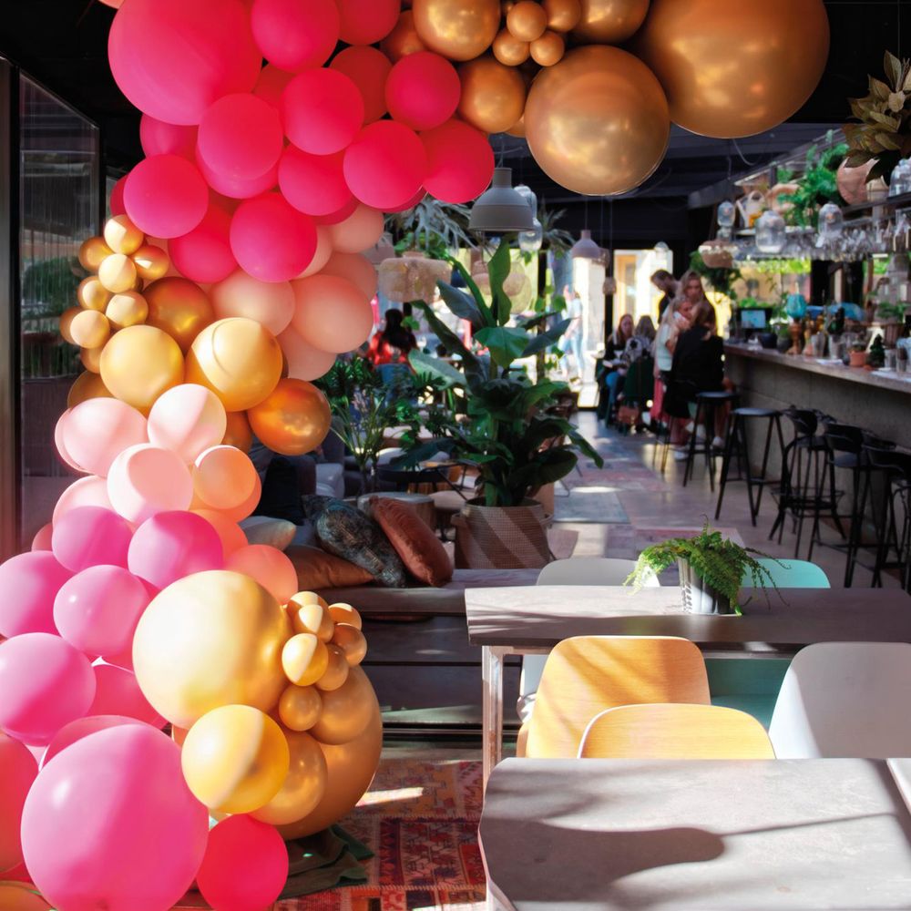 Ballongbåge Premium Rosa