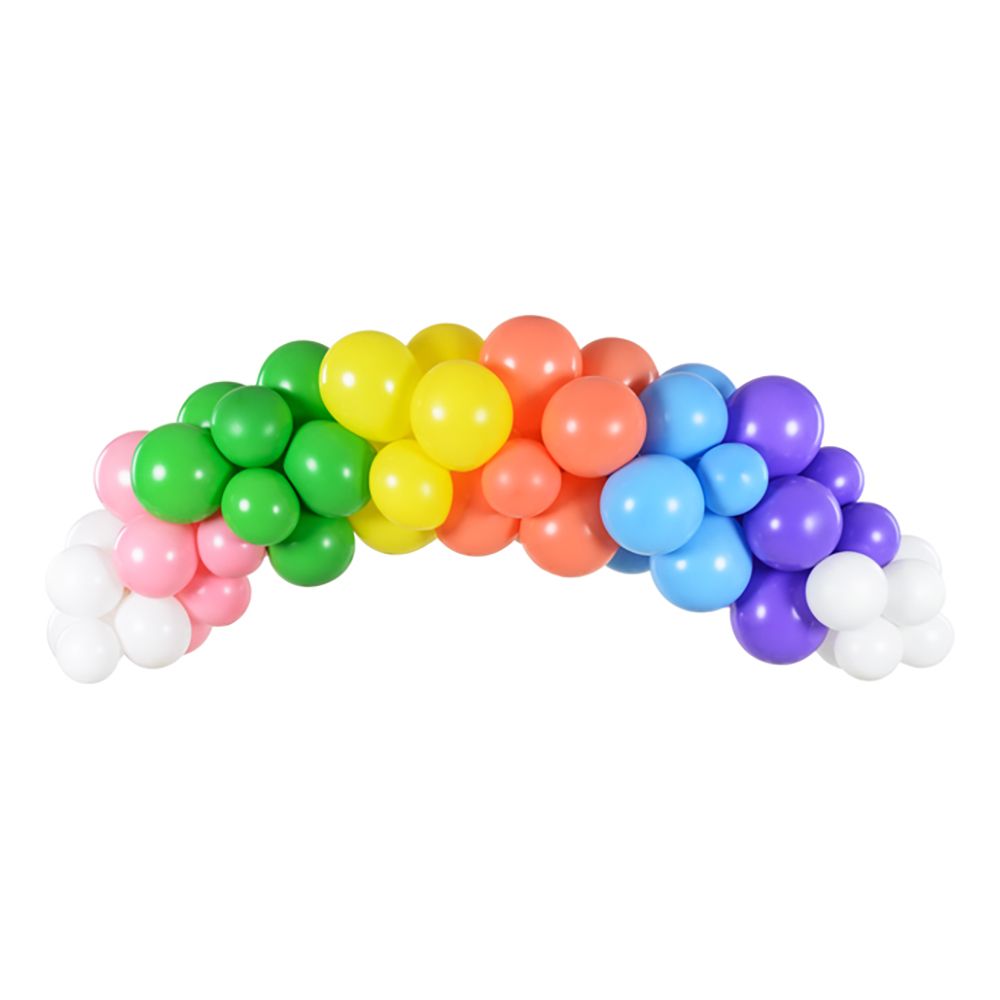 Ballongbue Regnbue Sett