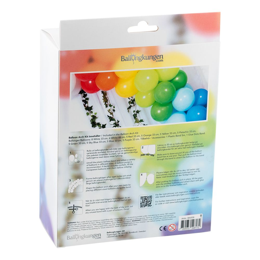 Ballongbue Regnbue