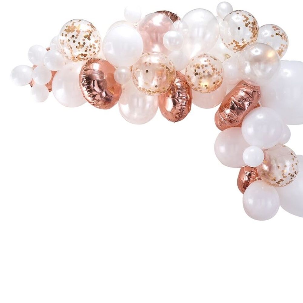 Ballongbåge Roséguld