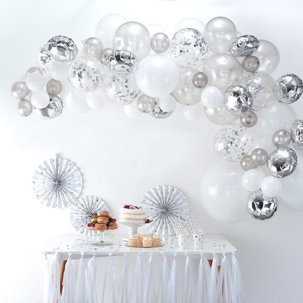 Ballongbåge Silver