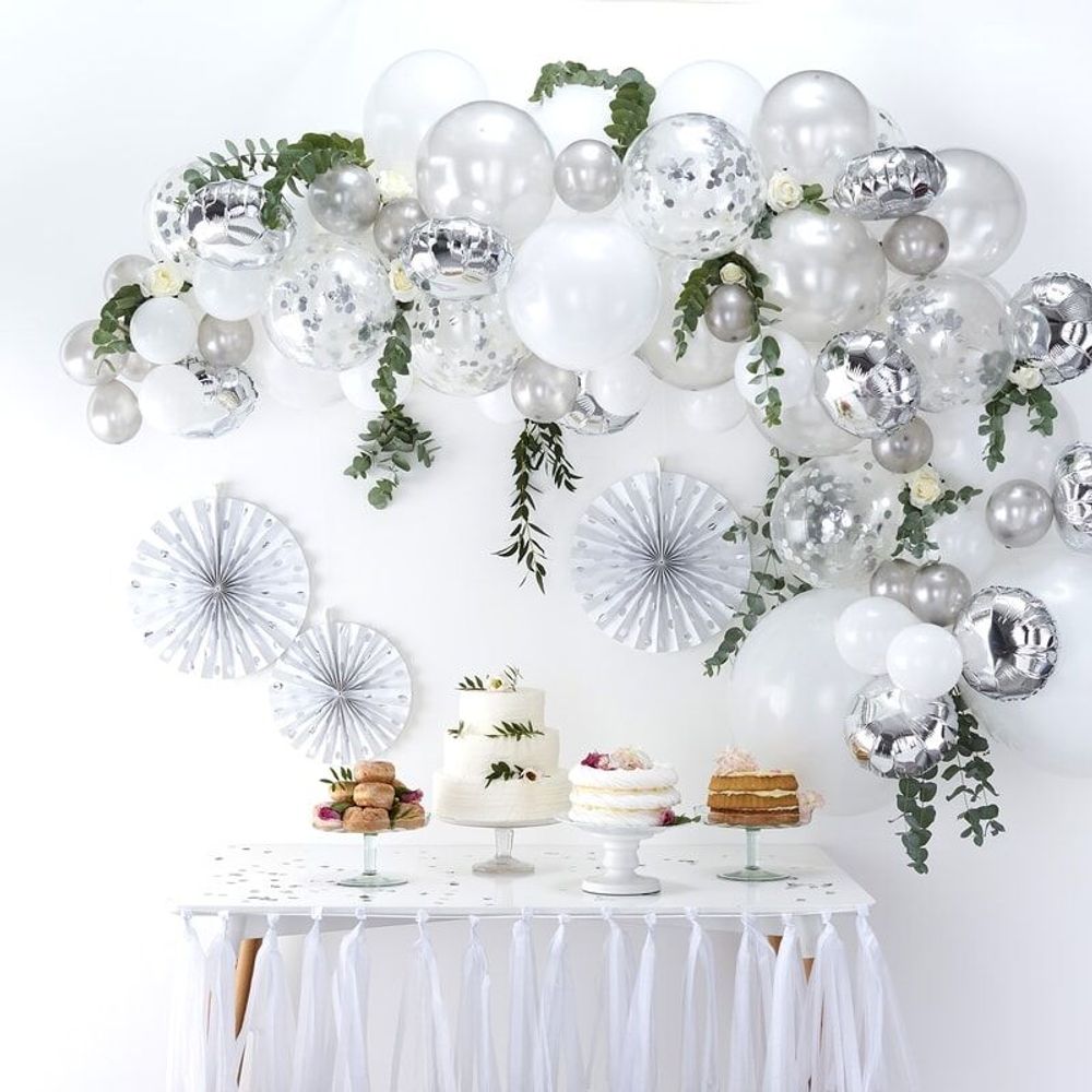 Ballongbåge Silver